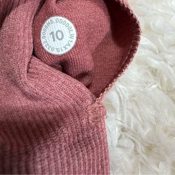 Lululemon Ebb To Street Tank *Light Support For B/C Cup Soft Cranberry - Picture 10 of 11